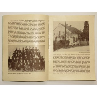 Photo plaquette Oberdonau Die Heimat des Führers 1941. Espenlaub militaria